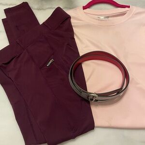 Kerrits “Raisin” Size Medium Full Seat Silicone Riding Tights